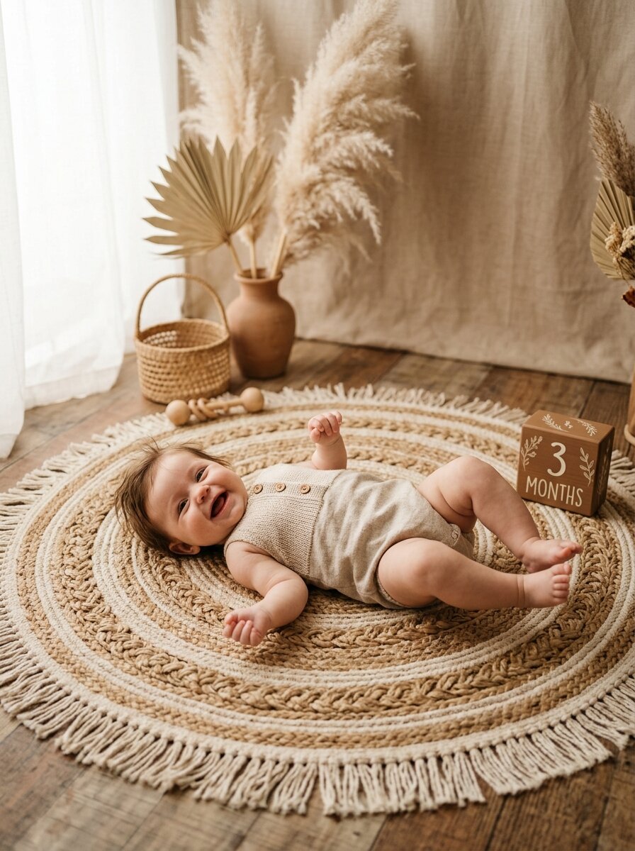 Bohemian Fringed Jute Macrame & Pampas Plumes