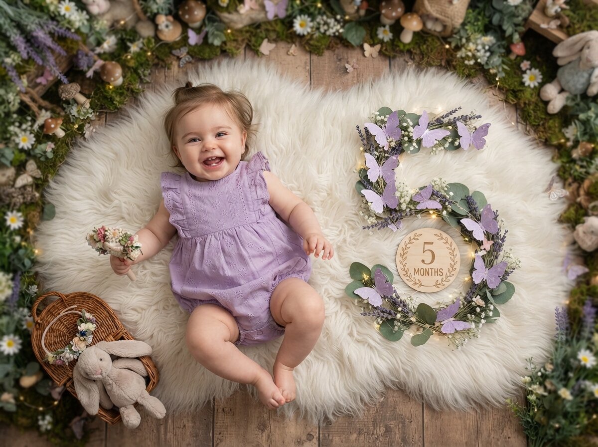Boutique Studio Milestone Portrait (Gender Neutral) (Set 3)