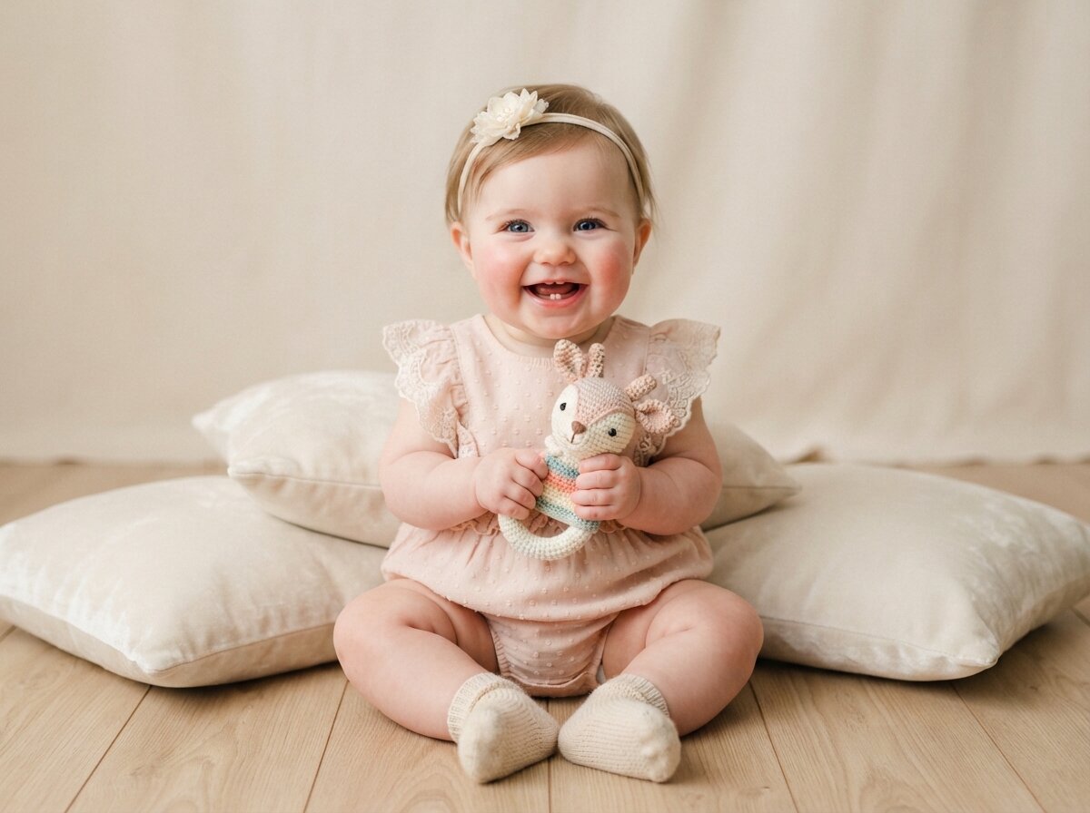Fine Art Studio Portrait (Baby Girl) (Set 3)