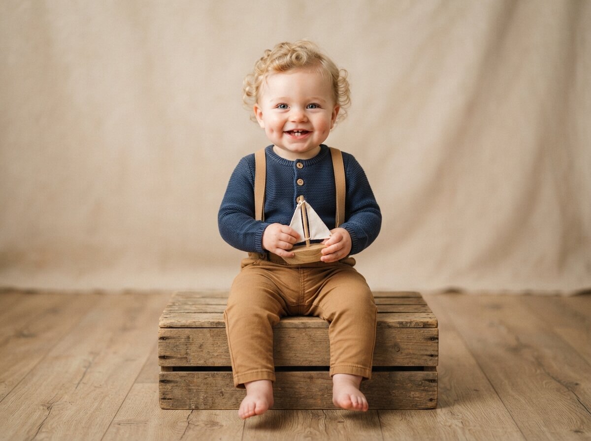 Boutique Natural Light Portrait (Baby Boy)
