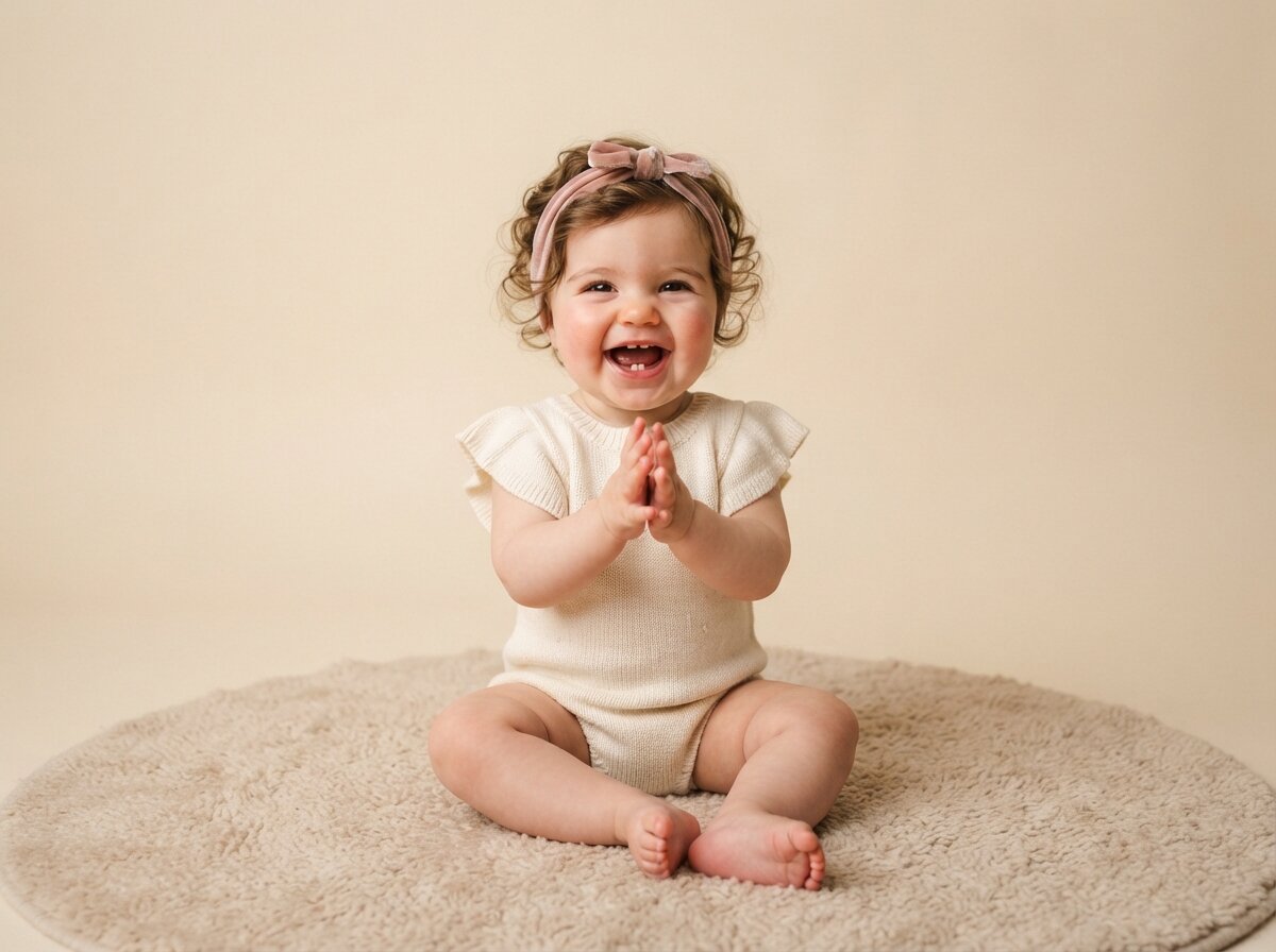 Fine Art Studio Portrait (Baby Girl) (Set 9)