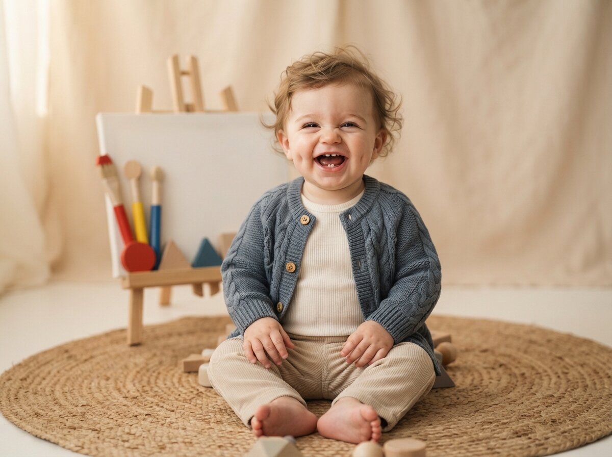 First Steps & Milestone Studio (Baby Boy)