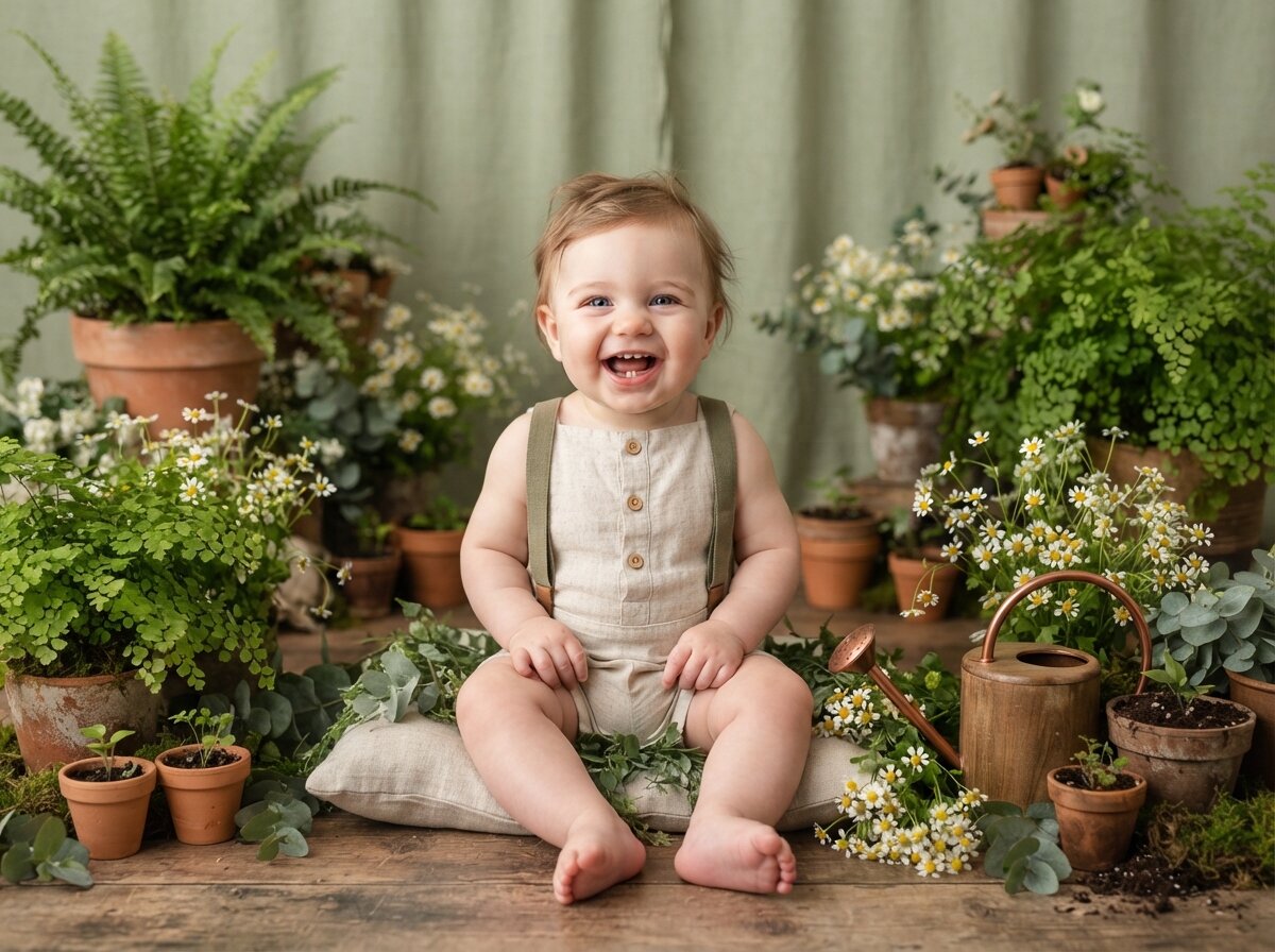 Enchanting Spring Blossom & Studio Florals (Baby Boy)