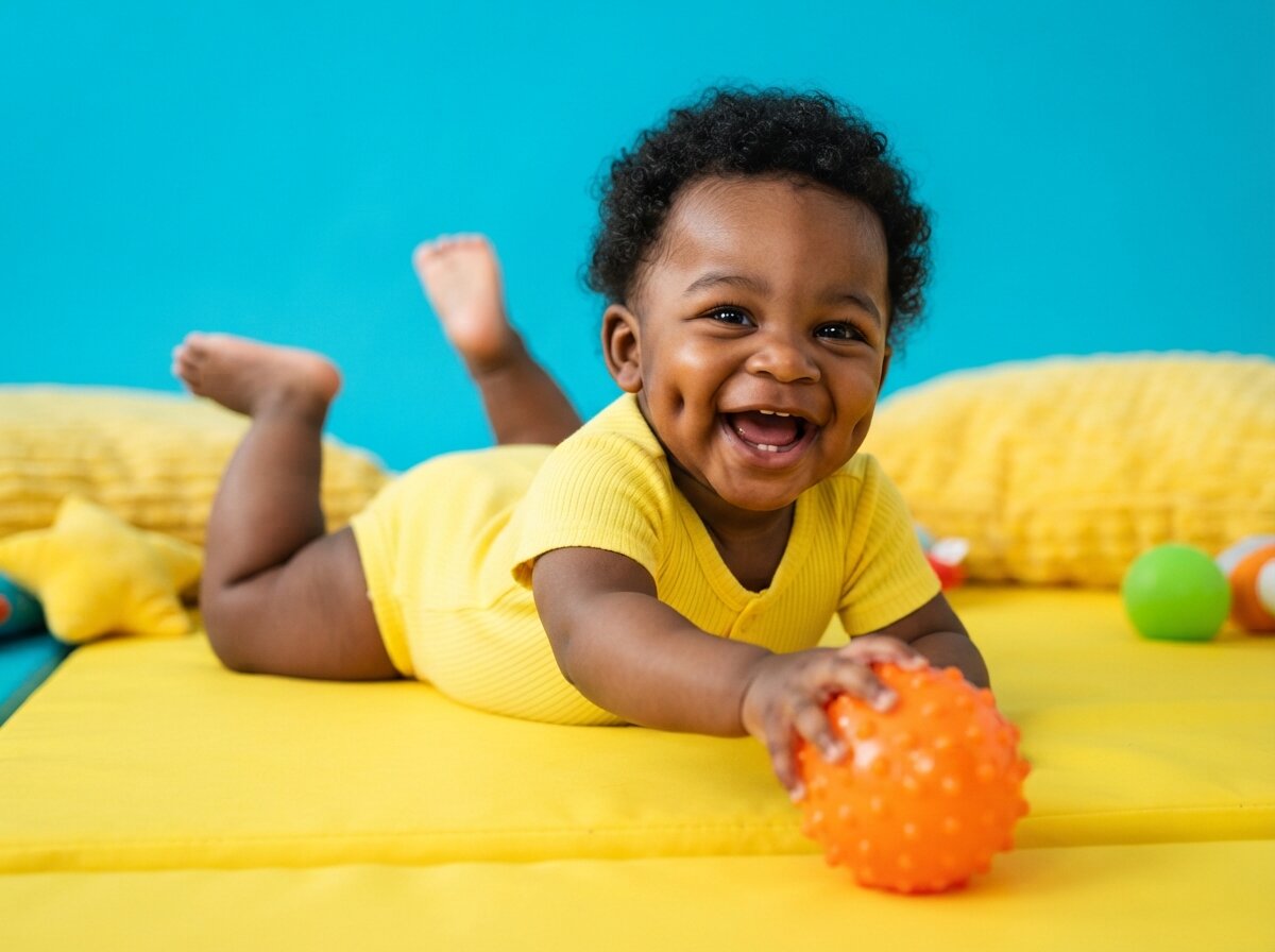 Vibrant Pop Color & Dynamic Studio Lighting (Baby Boy) (Royal Velvet)