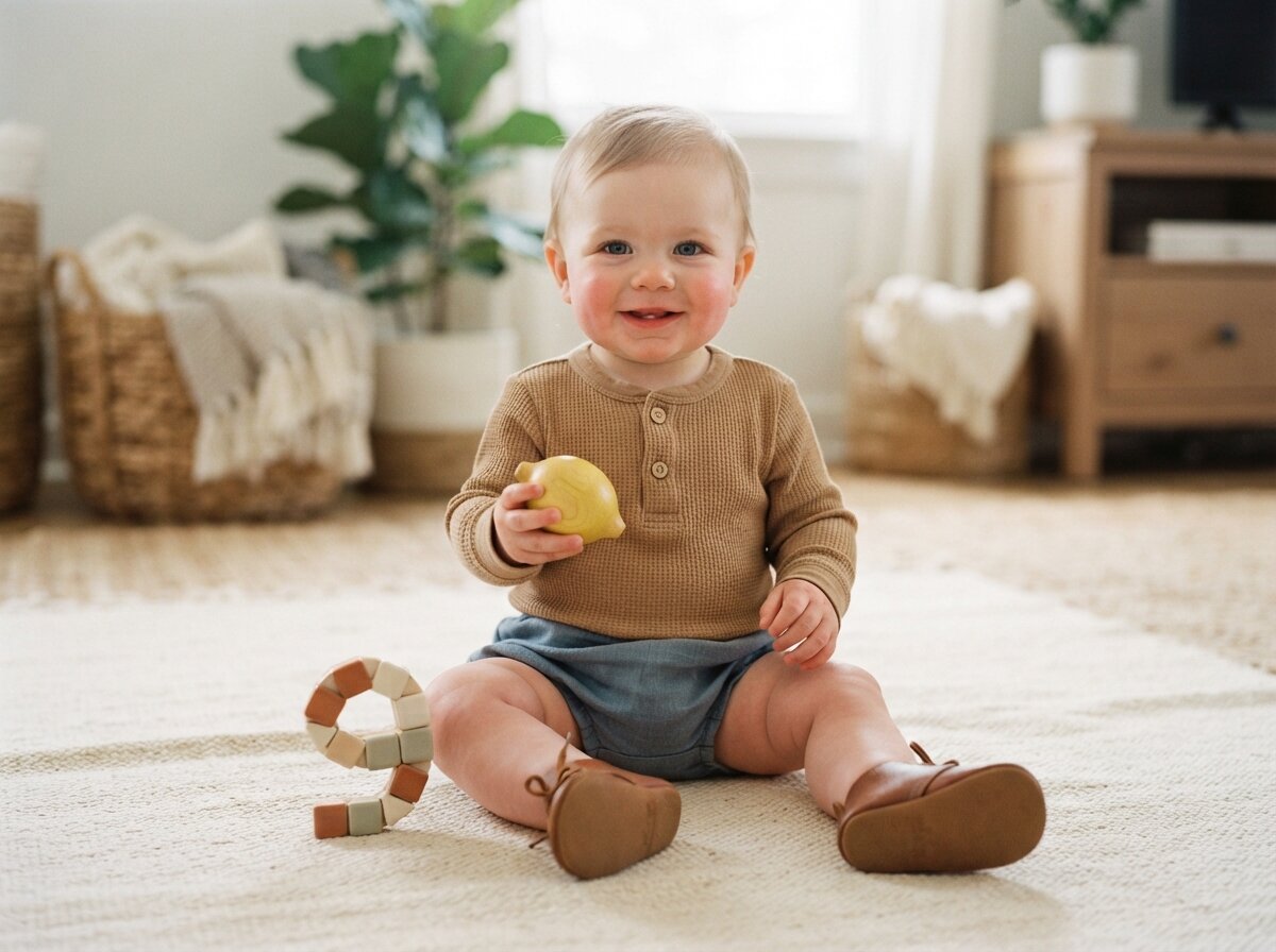 Authentic 35mm Film Milestone Keepsake Portrait (9 Months)