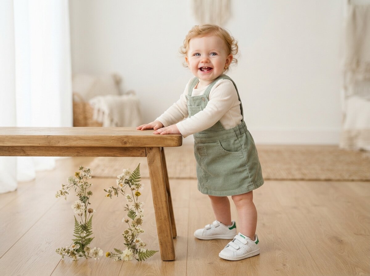 Editorial Studio Milestone Portrait (11 Months)
