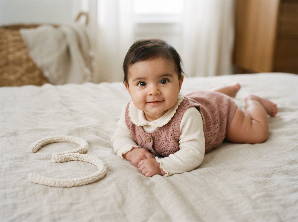 Fine Art Baby Milestone Keepsake Portrait (3 Months)