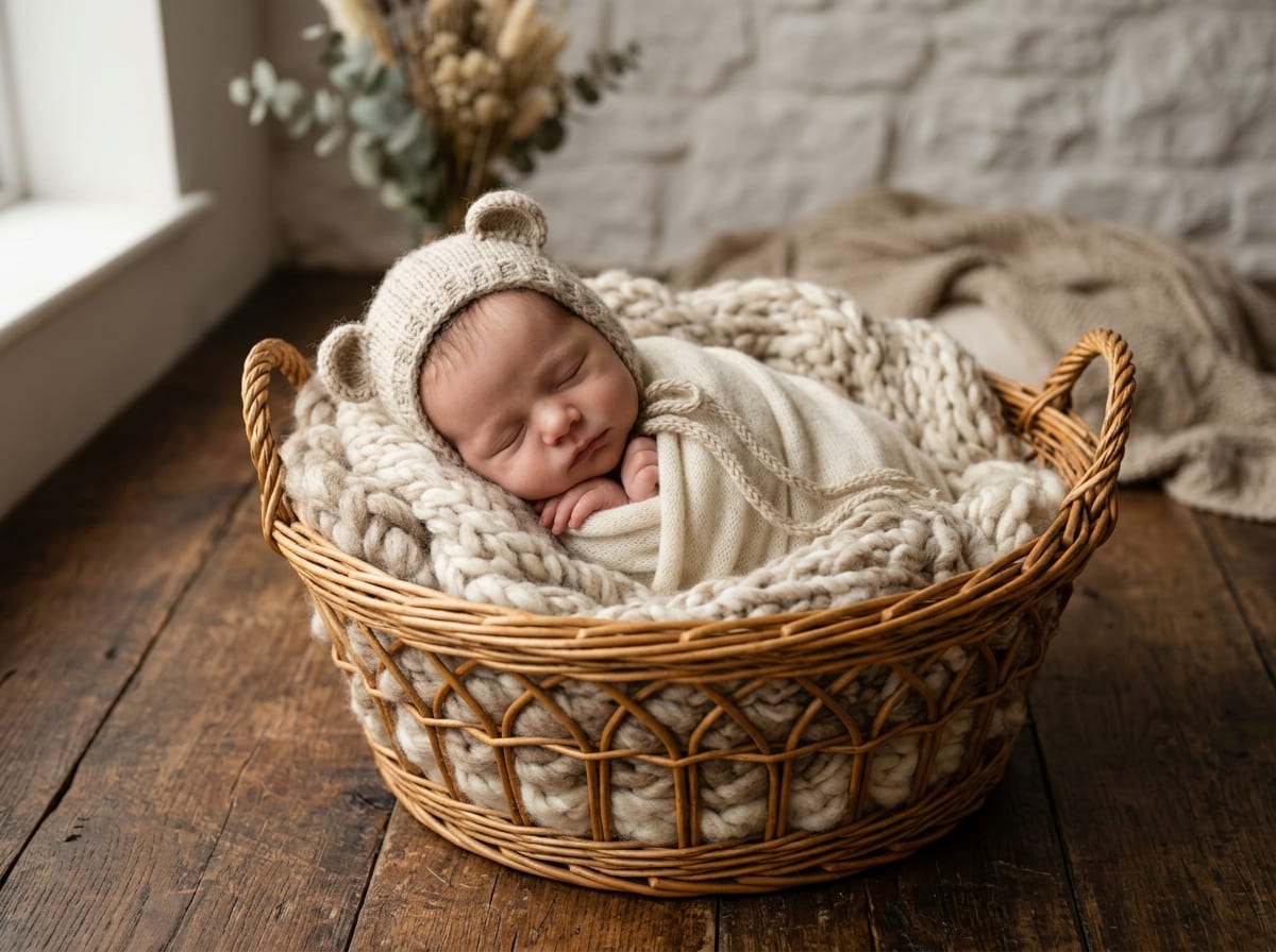 The Vintage Woven Basket