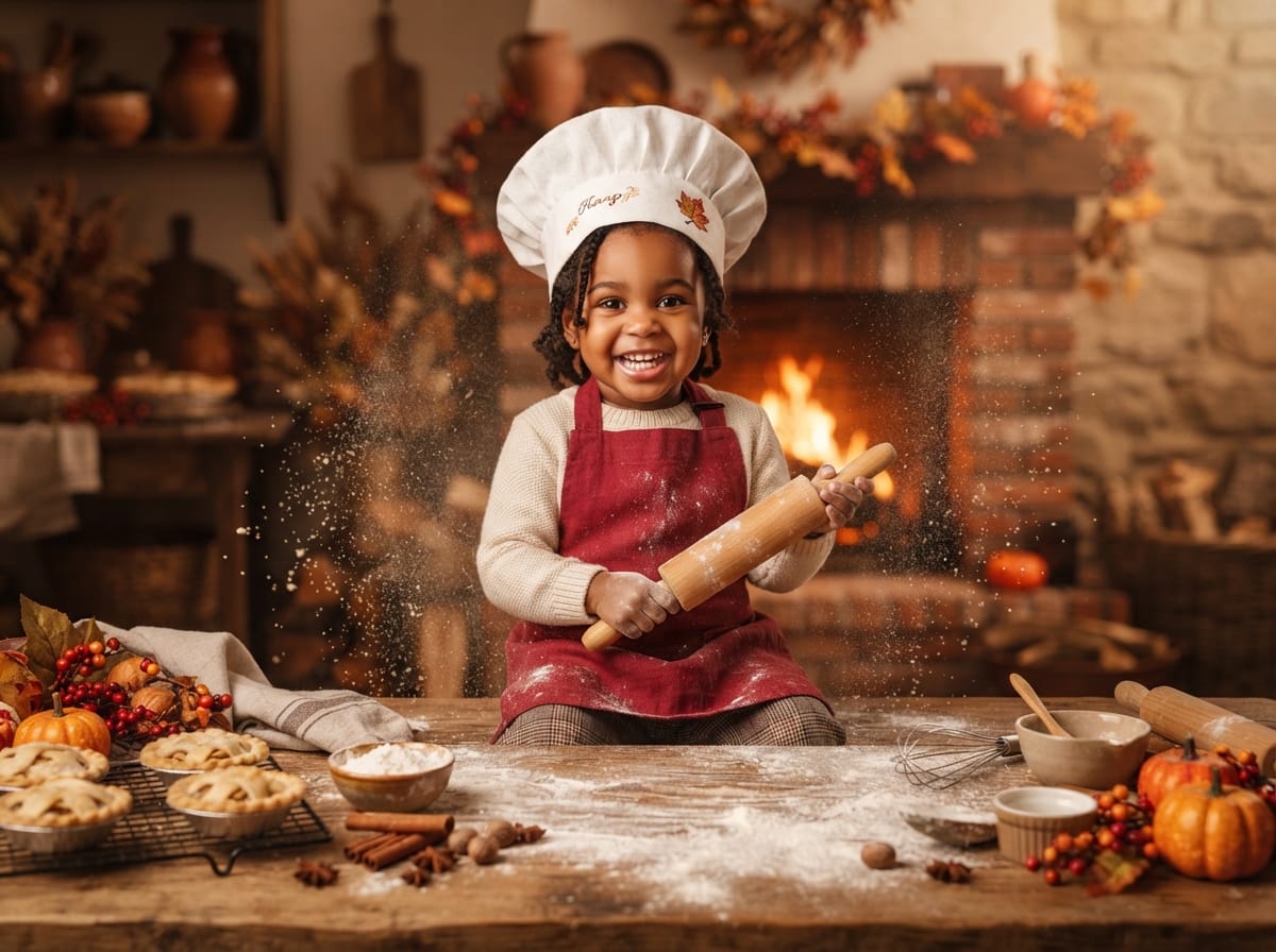 Little Pie Baker by the Hearth