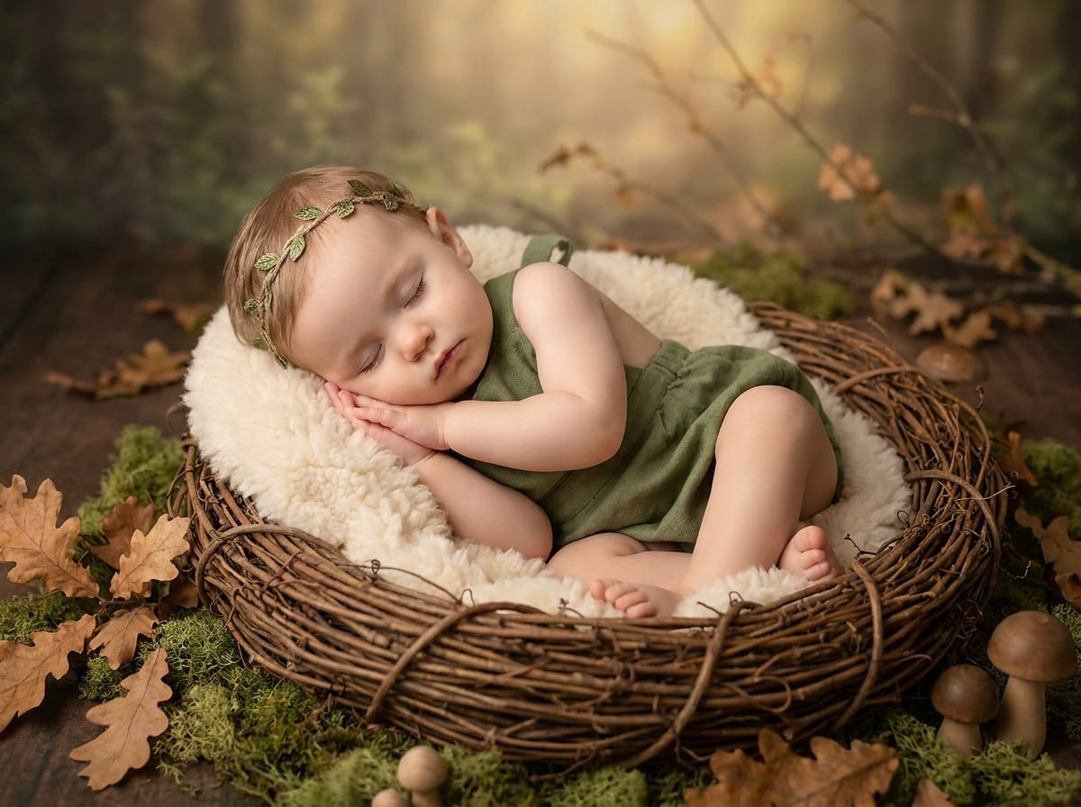 Sleepy Twig Nest & Misty Oak Forest