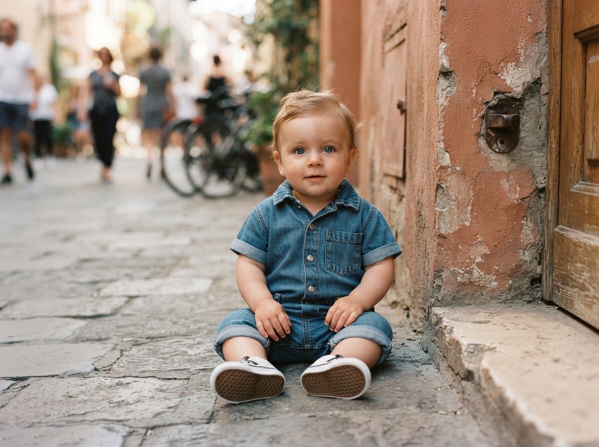 Authentic Urban Lifestyle Street Portrait (10 Months)