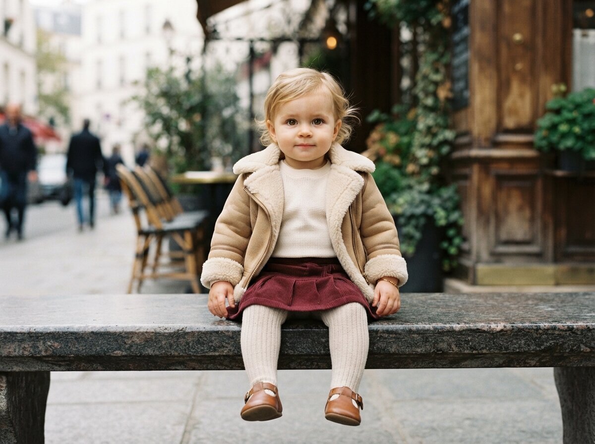 Chic Urban Street Style Portrait (10 Months)