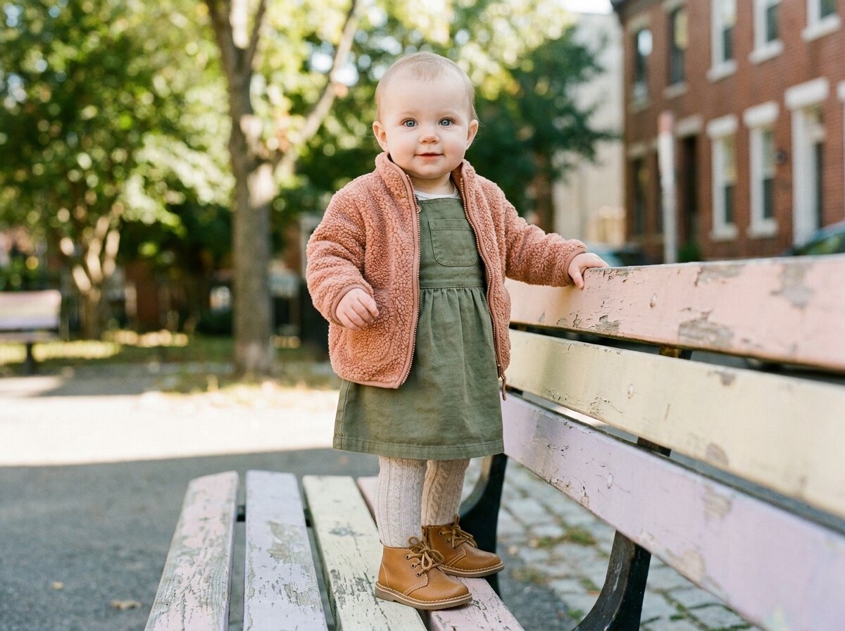 Contemporary Urban Street Fashion Portrait (11 Months)