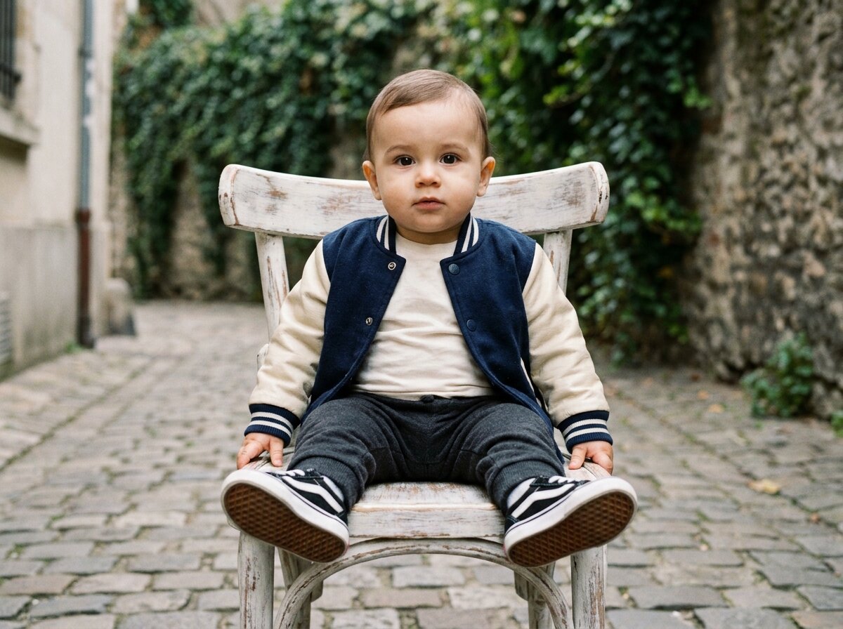 Realistic Editorial Street Portrait (9 Months)